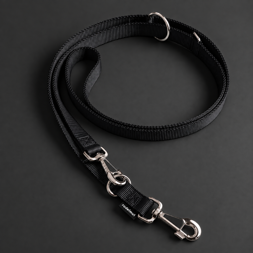 Gurtband-Führleine – robust, 3-fach verstellbar, 220 cm