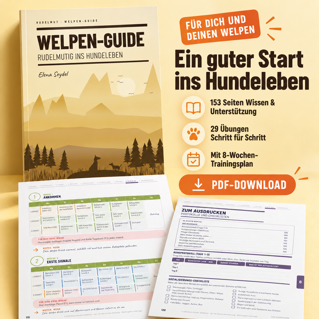 Welpen-Guide – Rudelmutig ins Hundeleben (PDF-Download)